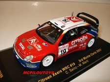 IXO Models Citroen Xsara Wrc N 19 3rd Rally Montecarlo 2003 C.sainz M.marti 1:43 RAM108