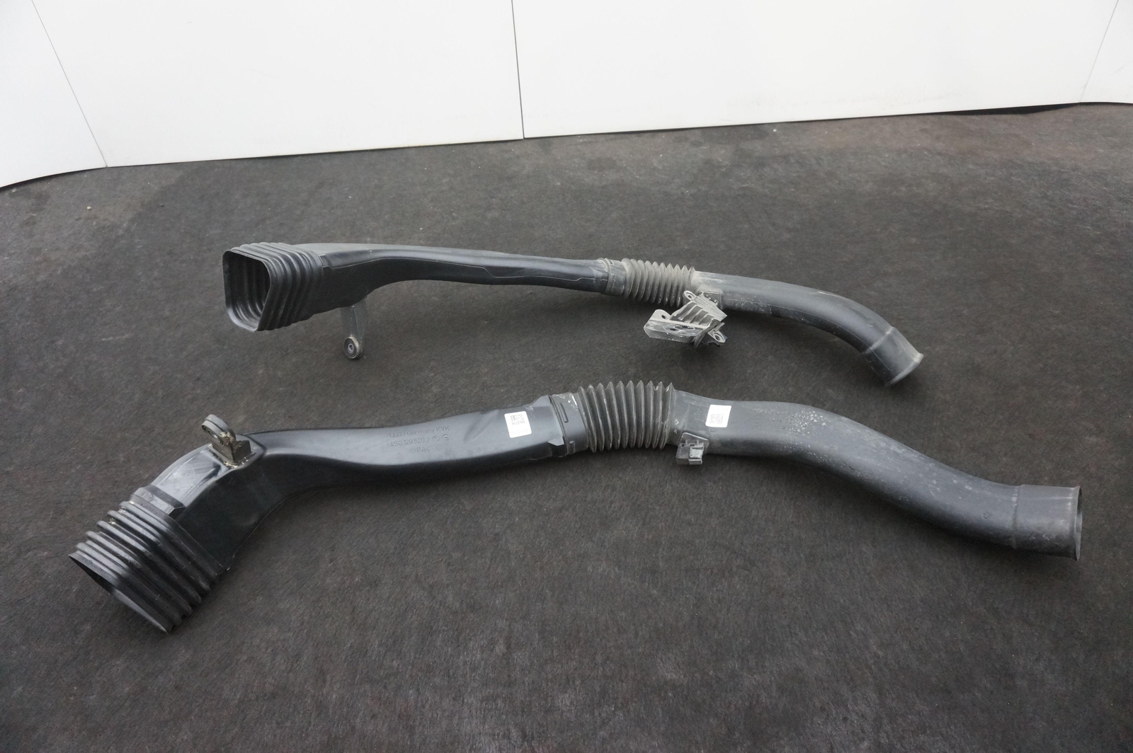Set 2 Left & Right Air Cleaner Intake Duct Tube OEM 4S0129519J Audi R8 4S 17-23