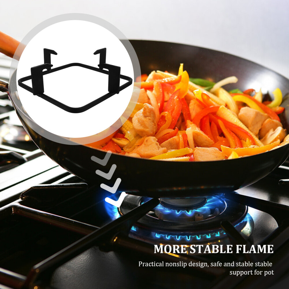 20 .7cm Wok Ring for Electric Stove Round Pot Gas Range Base Square Hob