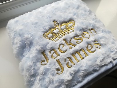 personalised baby blankets ebay