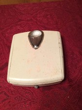 Mid-Century Vintage Borg Bathroom Scale w/Binocular Dial in Working Condition