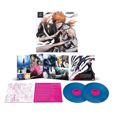 BLEACH ORIGINAL SOUNDTRACK VINYL NEW LIMITED BLUE VINYL! NUMBER ONE SHIRO SAGISU