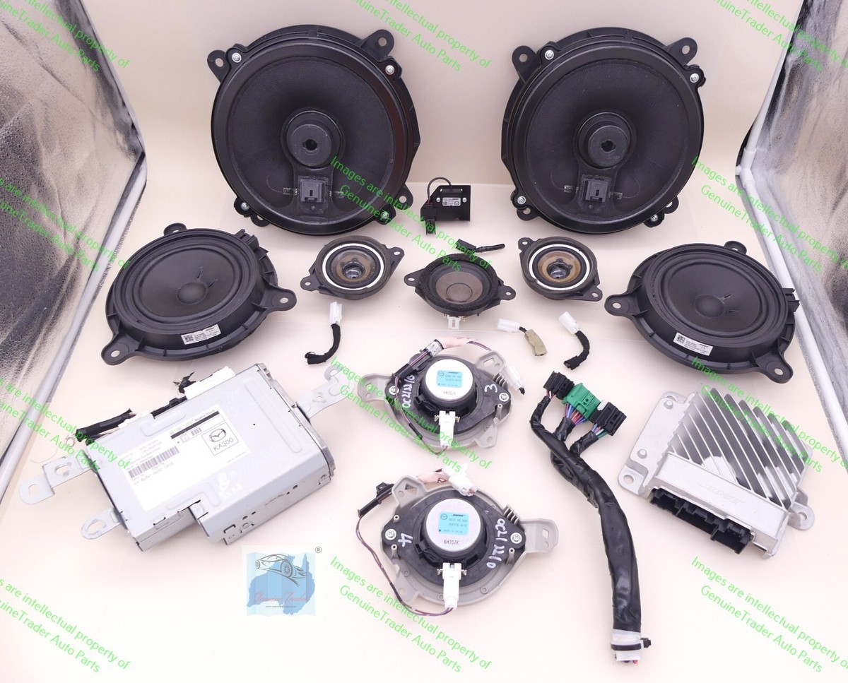 11/13-05/16 Mazda 3 BM Mk3 Model BOSE Speaker COMPLETE SET