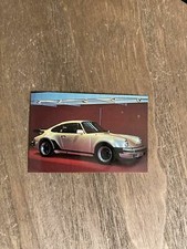 PORSCHE 930TURBO Super car card Rare Japanese vintage F/S 63
