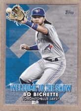 Bo Bichette 2022 Topps Welcome to the Show #WTTS-43 Toronto Blue Jays New York