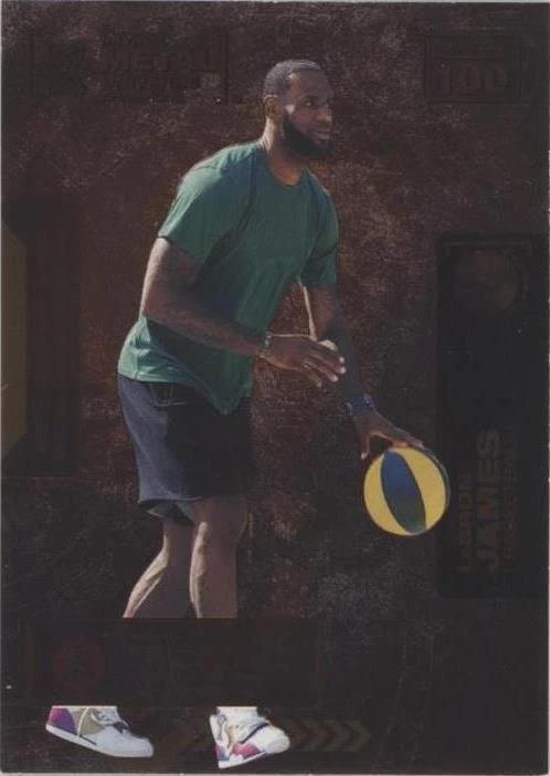 2021 Skybox Metal Universe Champions - LeBron James #100 for sale 