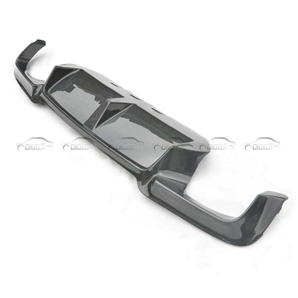 Labio difusor de parachoques trasero de fibra de carbono estilo 3D para BMW MT F10 M5 2012-2016 solamente Foto 4 de 4