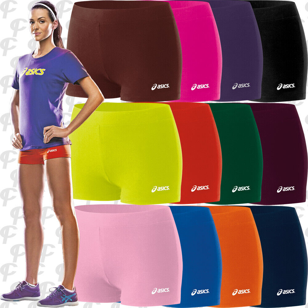 Asics Low Cut Womens Spandex Volleyball Shorts 2.5 Asics Low Cut Womens Spandex Volleyball Shorts 2.5
