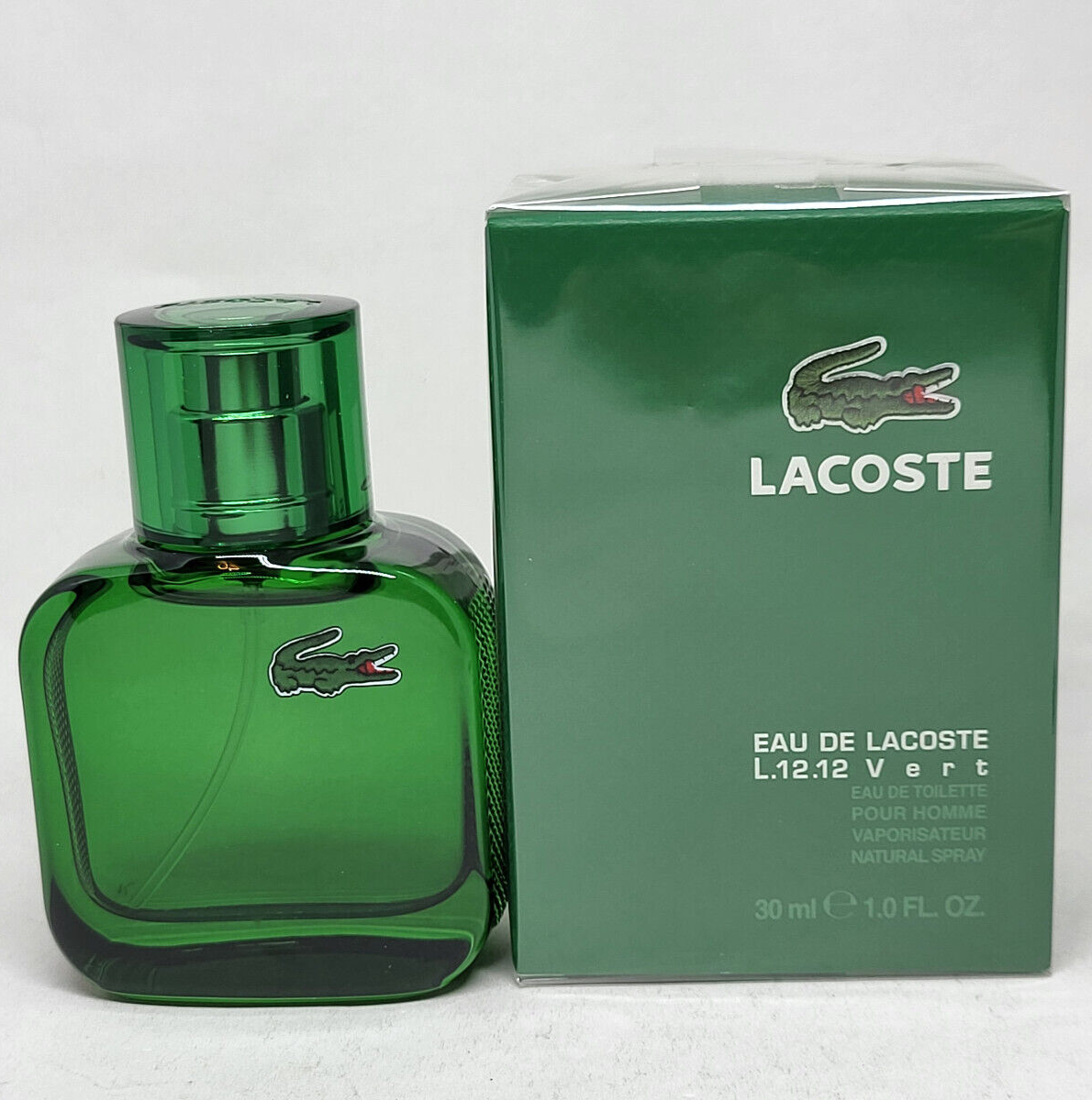 Lacoste Eau De Lacoste L.12.12 Vert by Lacoste EDT Spray 1 oz 30ml