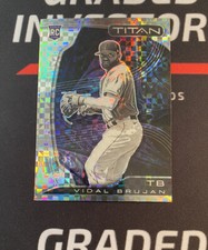 M23-6 2022 Panini Titan Building Blocks Rookie Vidal Brujan Tampa Bay Rays