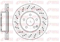 Remsa 2X Bremsscheibe Vorne Ø295 Mm FüR Mercedes-Benz C-Klasse T-Model S204