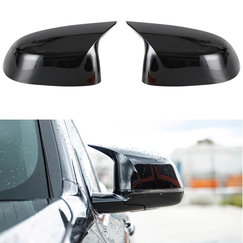 For BMW 2018-2023 X3 G01/ X4 G02/ X5 G05 Side Wing Mirror Cover Cap Gloss Black