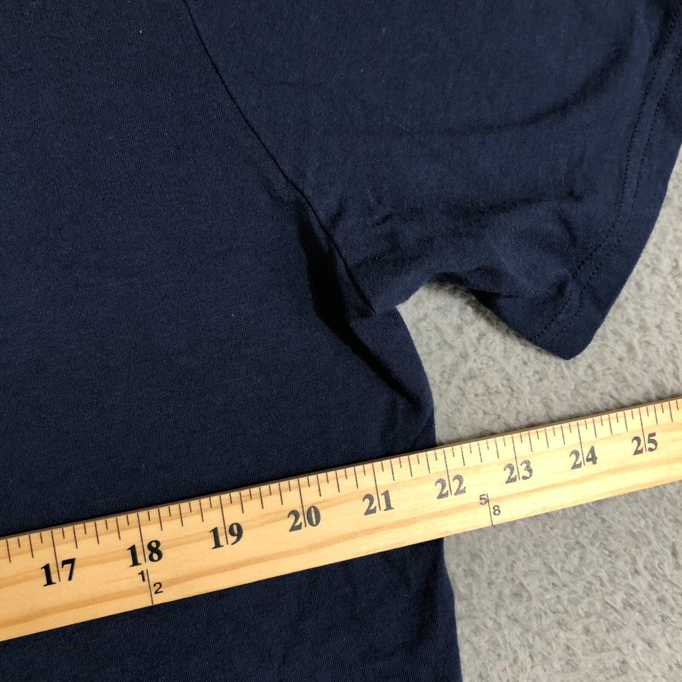 Under Armour Shirt Mens Extra Large XL Blue Tee Gym Sportswear Logo