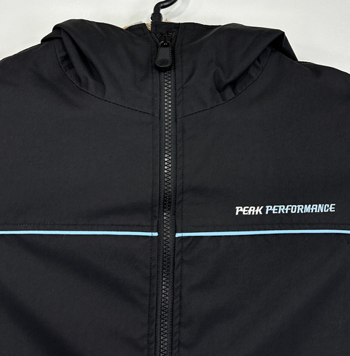 Peak Performance Sportjacke Damen Größe S schwarz Kapuze durchgehender Reißverschluss Übergangszeiten - Bild 6 von 14
