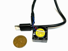 USB C plug 5V fan sunon 2010 20mm 2cm mini small cpu usb type c blower c12