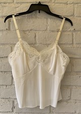VINTAGE SILKY Nylon Camisole slip top CAMI by Gossard Artemis USA