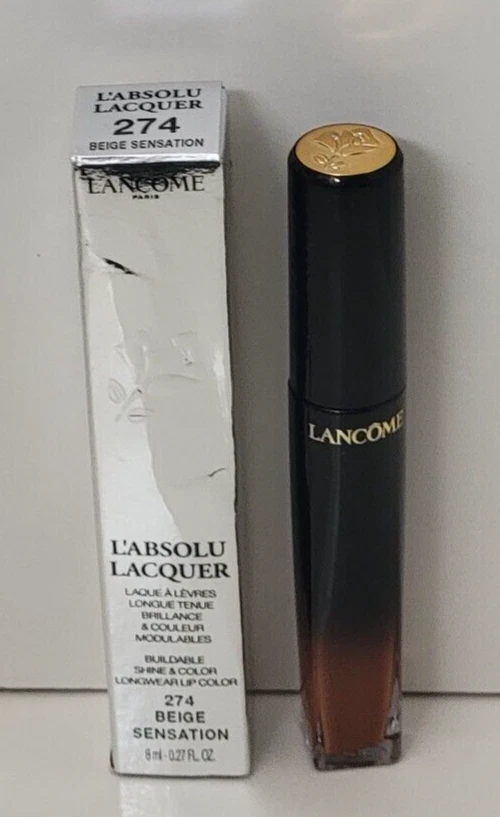 LANCOME L'ABSOLU LACQUER BUILDABLE SHINE COLOR 0.27 oz 274 BEIGE SENSATION - Image 3 of 4