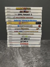 Wii Game Lot Of 15 Empty Cases Only Most Have Manuals All Have The Artwork.
