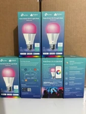 "6 pack" Kasa Smart WiFi Multicolor Bulbs KL135 1000Lumens NEW SEALED