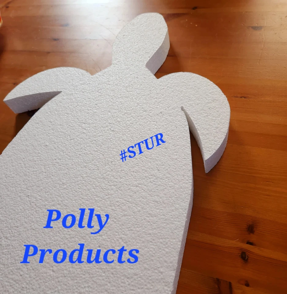 25 Tortugas Marinas #STUR-XL 31.8" Productos Polly Hechos en EE. UU. Arte/Artesanía y Kickboard Foto 4 de 4