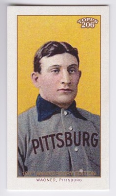 2009 Topps Hawaii Trade Conference FL Ed. Honus Wagner #1 1909 T206 Mini 072/100