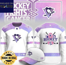 Pittsburgh Penguin Nhl Champs Fight Cancer Hockey Jersey