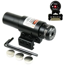 Higoo Red Laser Dot Sight, Military Picatinny Rail Tactical Hungting Red Lase...