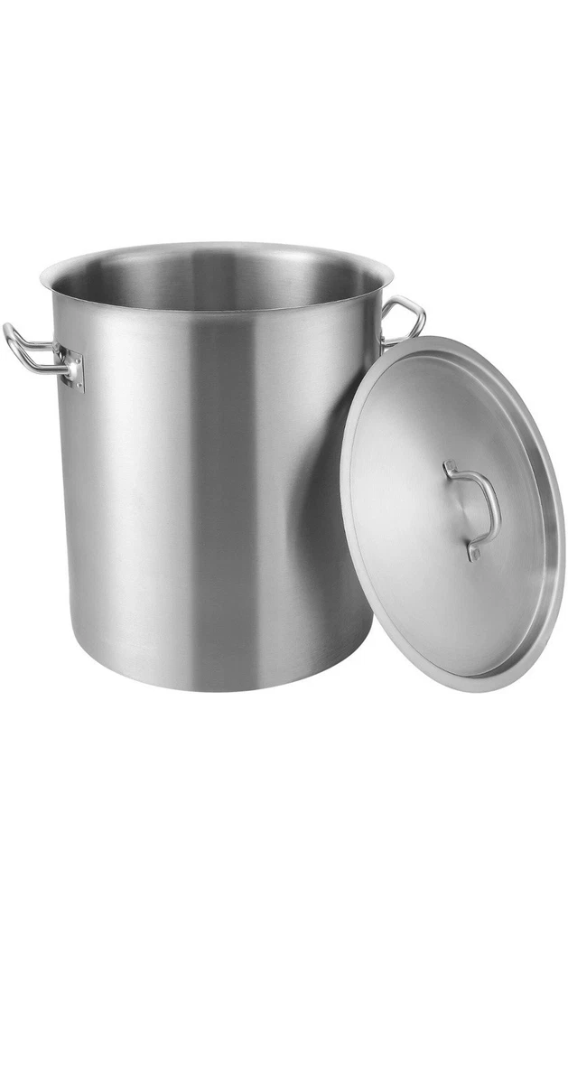 Casserole avec couvercle, batterie de cuisine en cuivre chiffrée Hugues