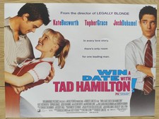 Win a Date with Tad Hamilton! (2004) &ndash; Mini Quad 12"x16"  &ndash; Romcom Triangle