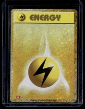 Lightning Energy Base Set Japanese Pokemon 1996