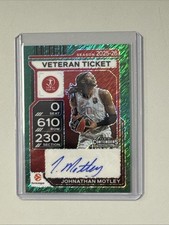 2025-26 Contenders Euroleague Johnathan Motley Veteran Ticket Green Shimmer Auto