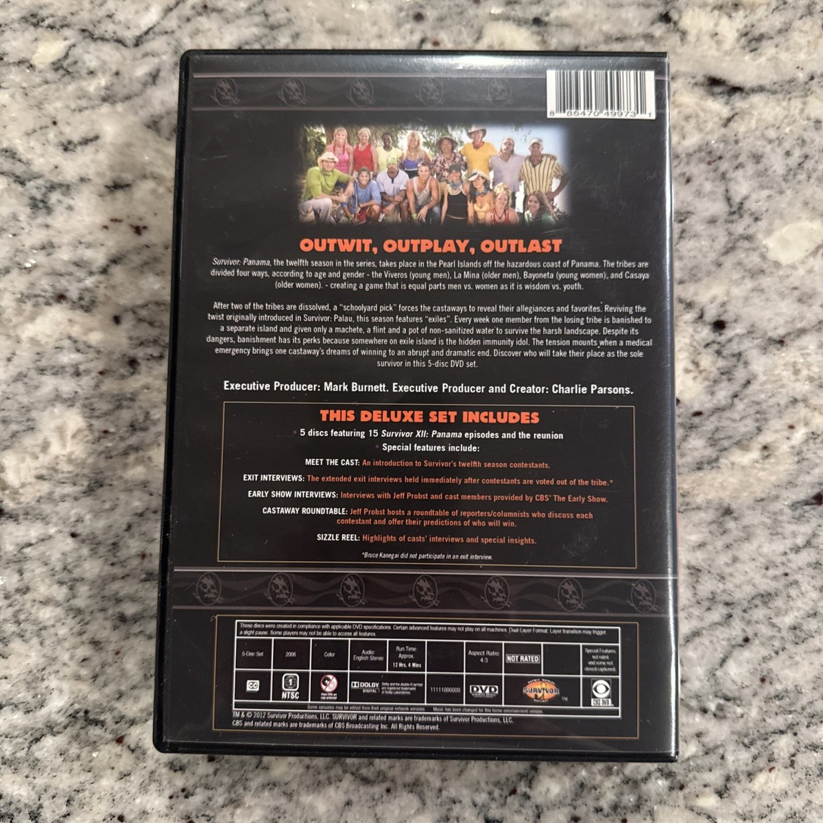 Survivor Panama Exile Island DVD Out of Print RARE Box Set 2006 5