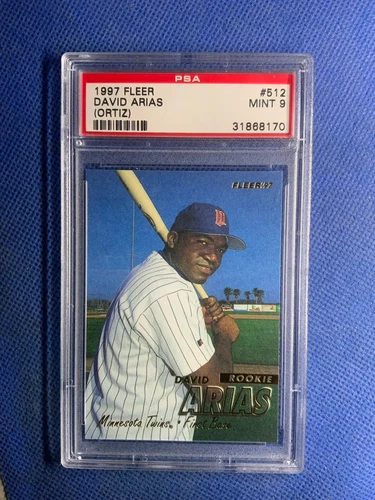 1997 Fleer David Ortiz Rookie #512 PSA 9