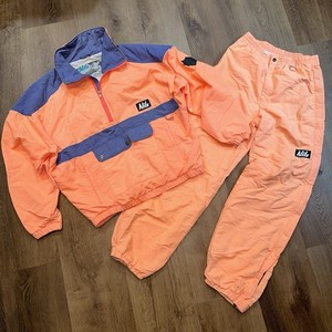 Vintage Nils Ski Suit Snowsuit Mens Medium Jacket Coat 32 Pants Bib Snow 1980s