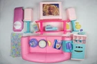 Barbie So Much To Do Living Room Furniture Lot Incomplete Vintage 1994 excellent