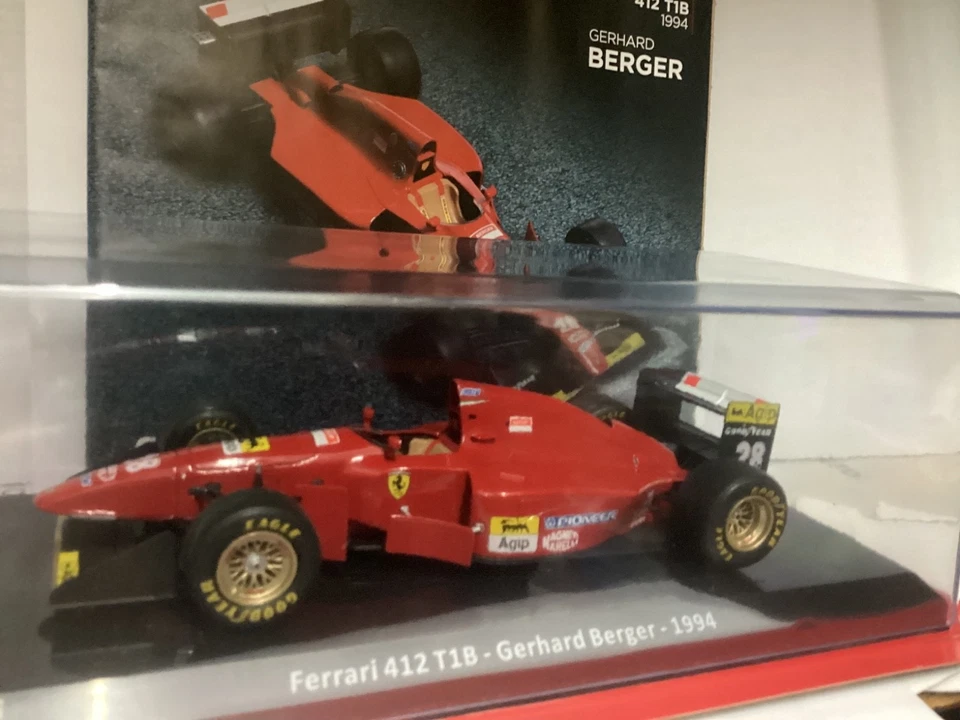 Ferrari 412 T1B, 1994, Driver Gerhard Berger 1/24 Die Cast - Image 2 of 4