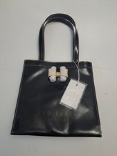 Ted Baker Aracon Plain Bow Small Icon Bag bag Genuine Designer Black Rare