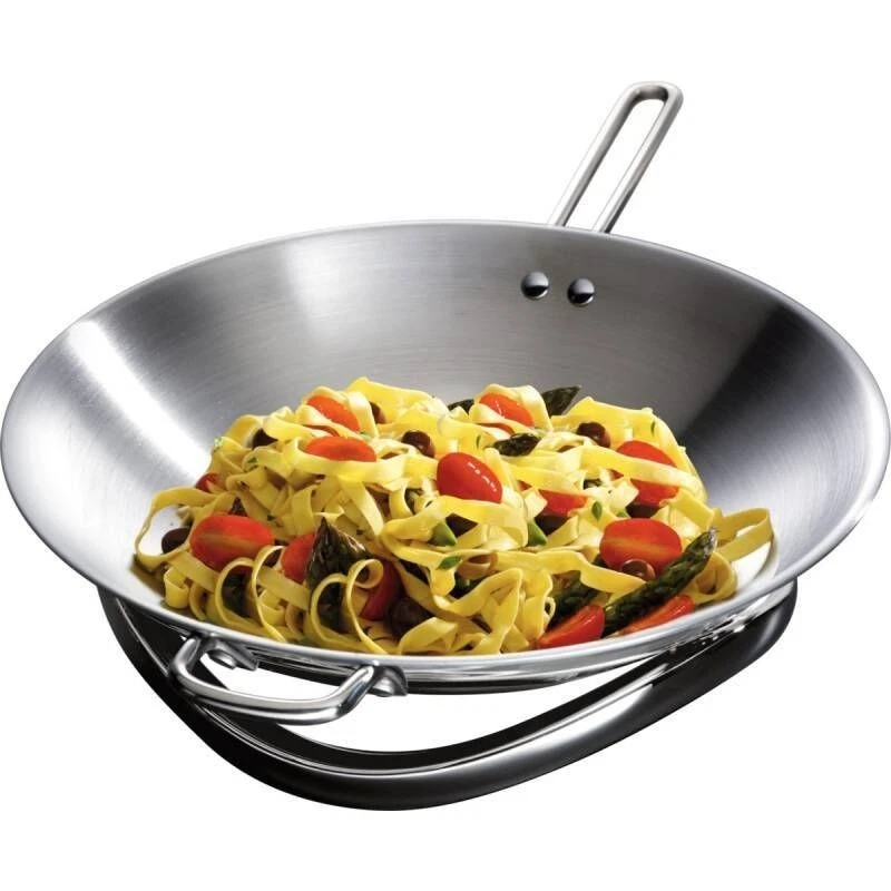 AEG FUSION-WOK Induction Wok Pan and Cradle Stainless Steel
Opens in a new window or tab