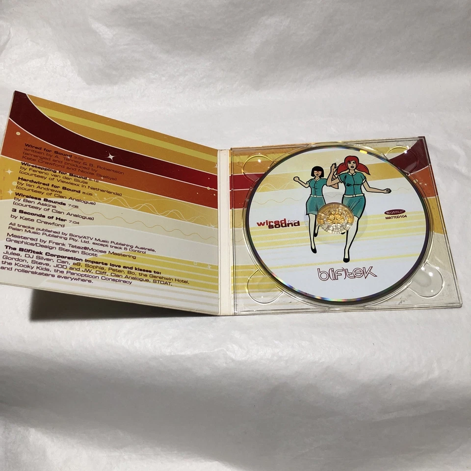 B(if)tek Featuring Julee Cruise Wired For Sound CD Electronic Leftfield Electro - Image 4 of 4