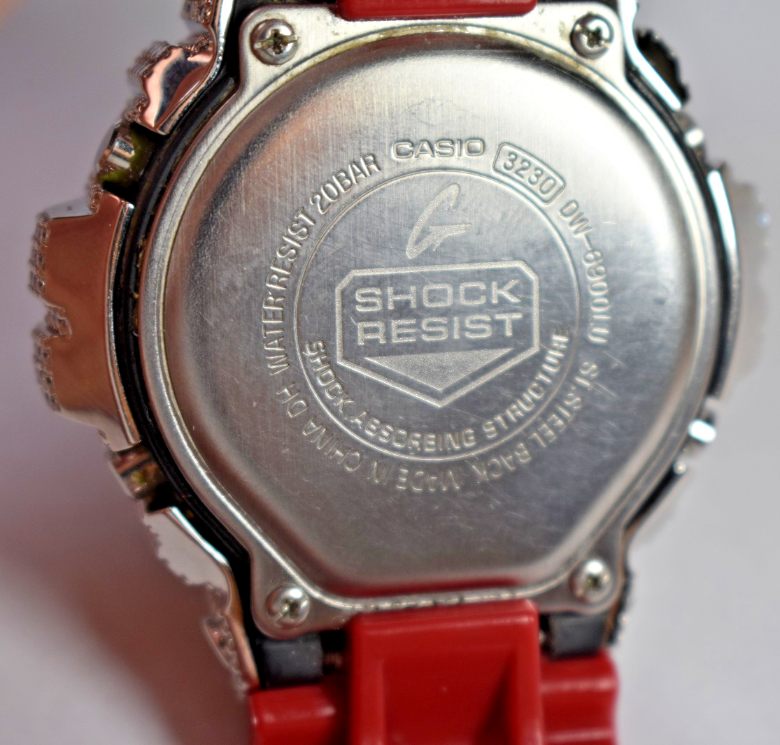 MODIFIED Casio G-Shock DW6900LU-8 (3230) Iced Out Moissanite Men's