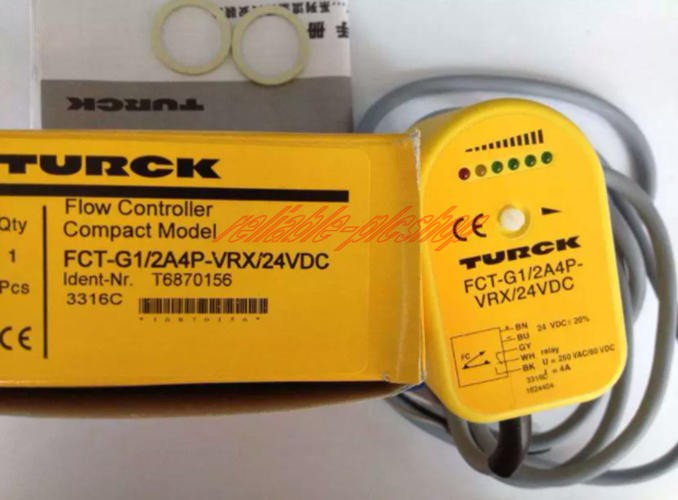 1PCS TURCK FCT-G1/2A4P-VRX/24VDC T6870156 flow sensor New