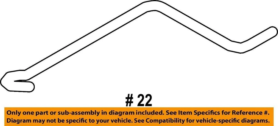 2008-2010 Subaru Impreza аварийный запасной домкрат для шины ручка инструмент OEM - Изображение 4 из 4