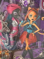 Monster High Fierce Rockers Toralei Catty Noir Zombie Shake 2015 Sammlung