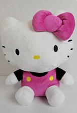 Hello Kitty Plush Backpack Large 14" New With Tags