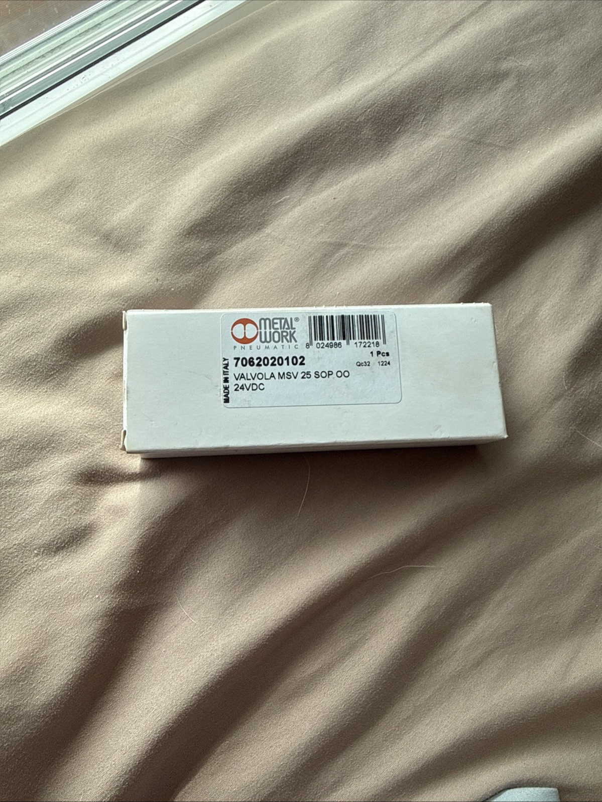 Valvola MSV 25 SOP OO 24vDC Solenoid 762020102