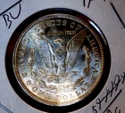 MORGAN SILVER DOLLAR 1921 D GEM BU MS+++++ BEAUTY NICE COIN HIGH GRADE 90%