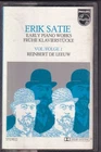 CASSETTE REINBERT DE LEEUW	Erik Satie vol 1	HOLLAND 1980 EX+ (TA4753)
