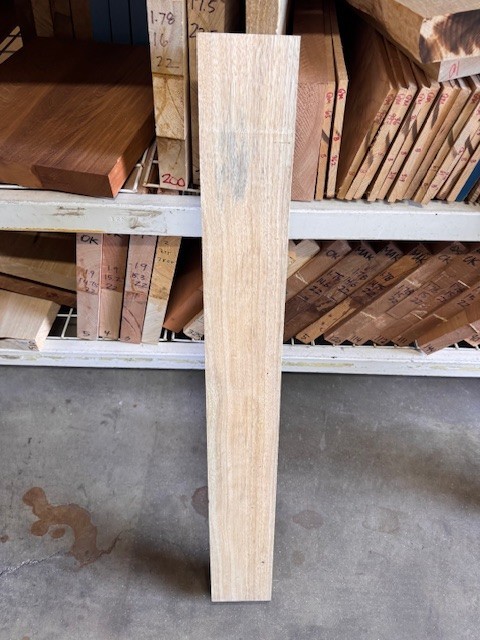 🔥 Quartersawn  White Limba Korina Neck/Billet 1.8”x4.8”x40” KD Blond Kiln Dry