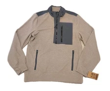 Unipro Fleece Jacket Men's Medium Lightweight Multicolor Pullover Sweatshirt 