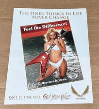 DEAN GUITARS - FEEL THE DIFFERENCE - Girl in ...